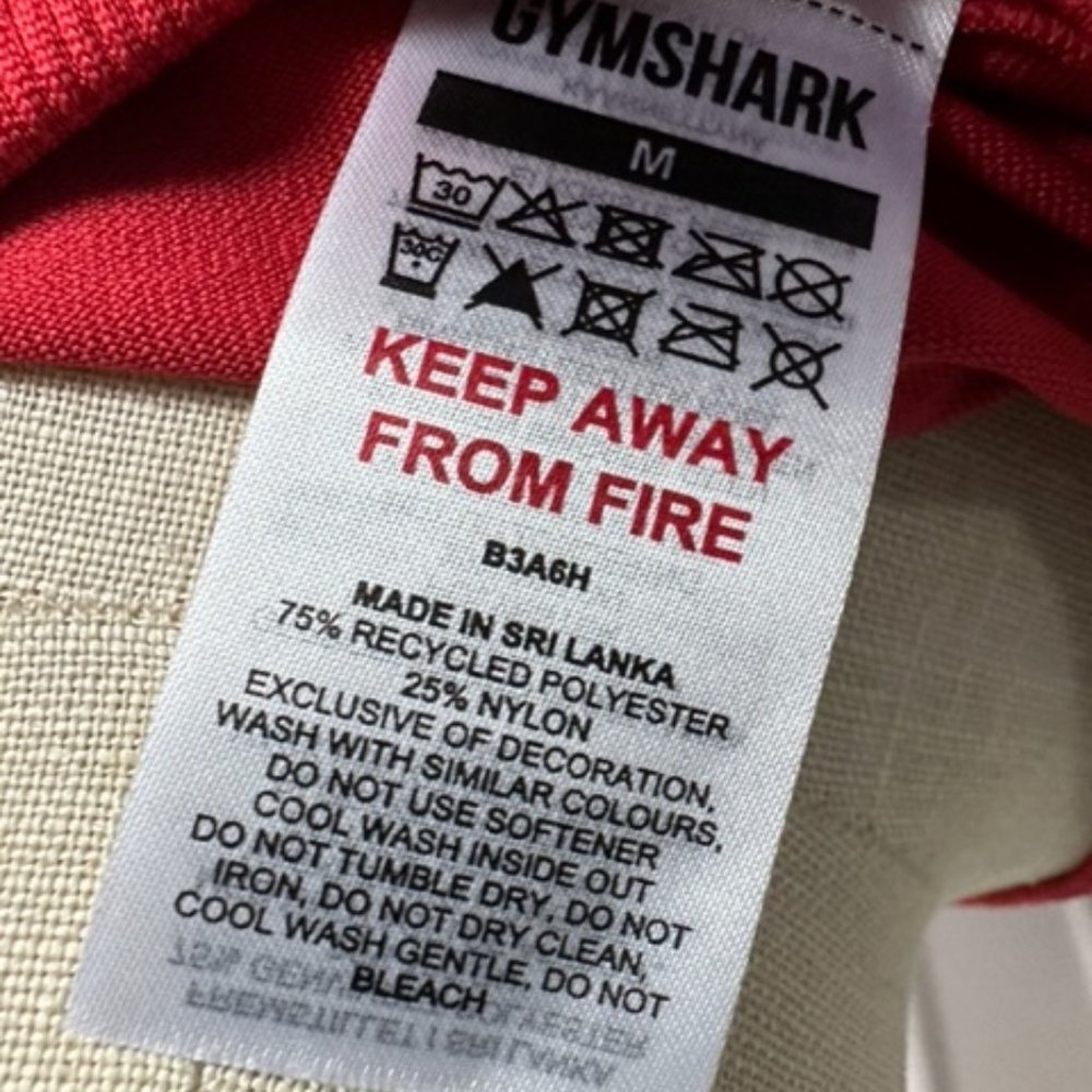 Gym Shark Sweat Talks Active Wear Top - Picture 13 of 16